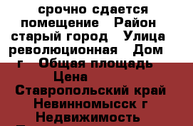 срочно сдается помещение › Район ­ старый город › Улица ­ революционная › Дом ­ 10 г › Общая площадь ­ 95 › Цена ­ 29 180 - Ставропольский край, Невинномысск г. Недвижимость » Помещения аренда   . Ставропольский край